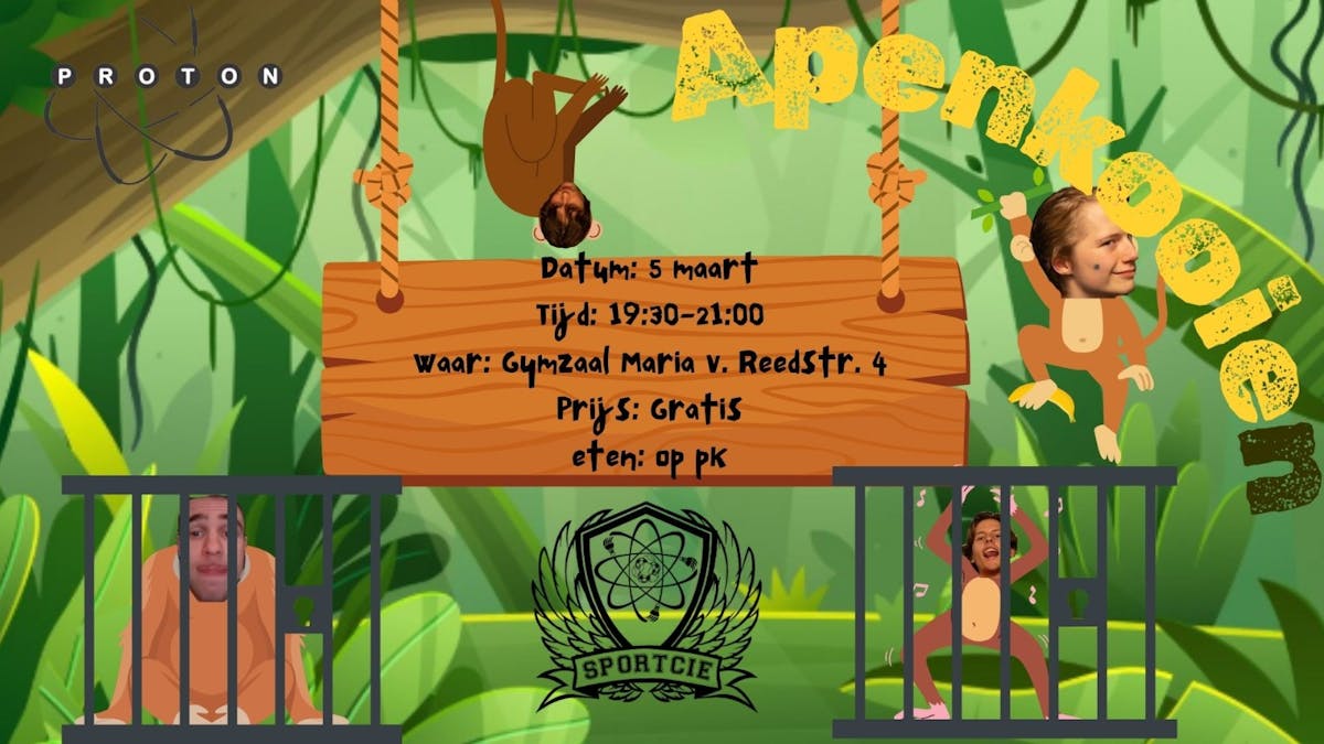 ooh ooh ah ah ik ben een aapje